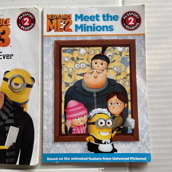 Despicable Me and Minions Book Set of 5 Step 2 - Picture 4 of 7